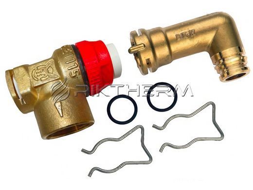 Аварійний скидний клапан Vaillant TURBOmax ATMOmax 190732  фото