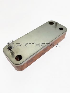 Теплообменник ГВС 515000033 Hermann Micra 2 Italtherm Tiberis, фото