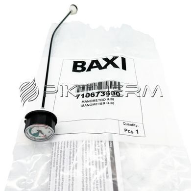 Манометр Westen Baxi 710673600 Duo-Tec ECO Compact Pulsar E  фото