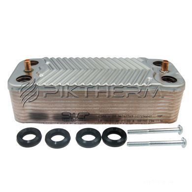 Теплообменник ГВС Viessmann 7875503 7828746 Vitodens WB1B WB1C B1KC 35 кВт.  фото