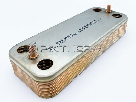 Теплообмінник ГВП Ferroli 3980I000 Divatech D Bluehelix RRT DIVAcondens Zilmet  фото