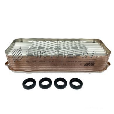 Теплообмінник ГВП Protherm 0020014402 Пантера Лев KKV 18 Swep  фото
