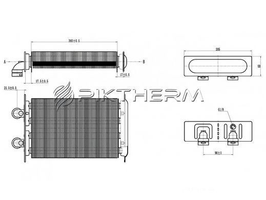 Теплообмінник Beretta City 24 CAI Exclusive Mynute R20052572  фото