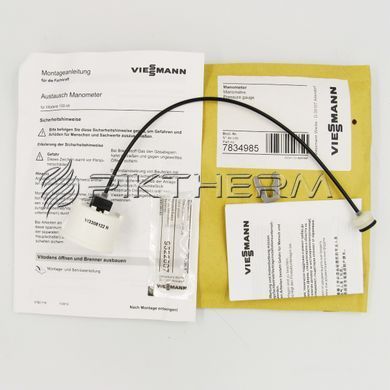 Манометр Viessmann 7834985 Vitopend WH1D A1JA Vitodens WB1B BPJC  фото