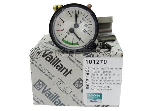 Термоманометр Vaillant 101270 TURBOmax ATMOmax  фото