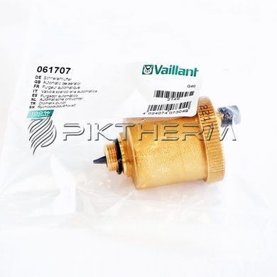 Автоматический воздухоотводчик Vaillant 061707 TURBOmax ATMOmax ecoTEC  фото