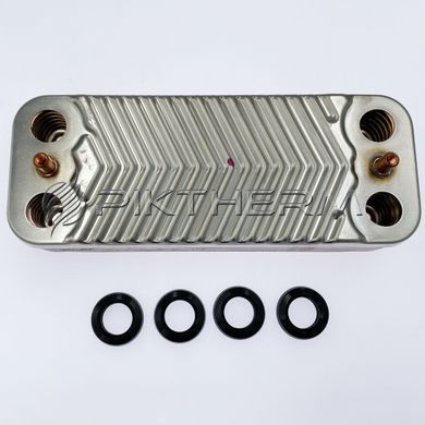 Теплообменник ГВС SWEP Viessmann Vitopend Vitodens 7828745 7875502  фото