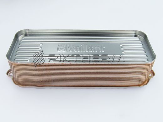 Вторичный теплообменник Vaillant 0020038572 turboTEC atmoTEC ecoTEC  фото