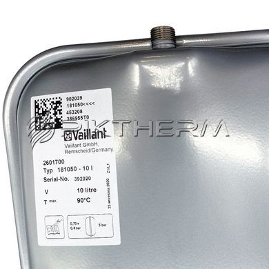 Расширительный бак 181050 Vaillant 181051 atmoVIT turboVIT ecoTEC ecoblock ecocompact  фото